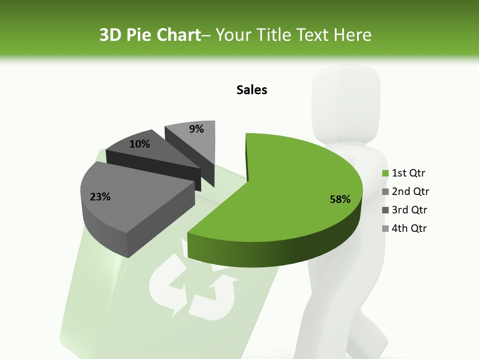 Environment Recyclable Trash PowerPoint Template