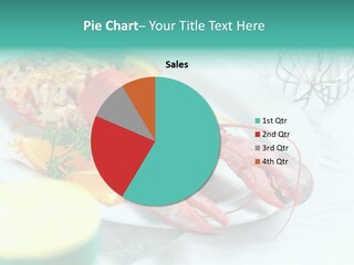 Expensive Dish Plate PowerPoint Template