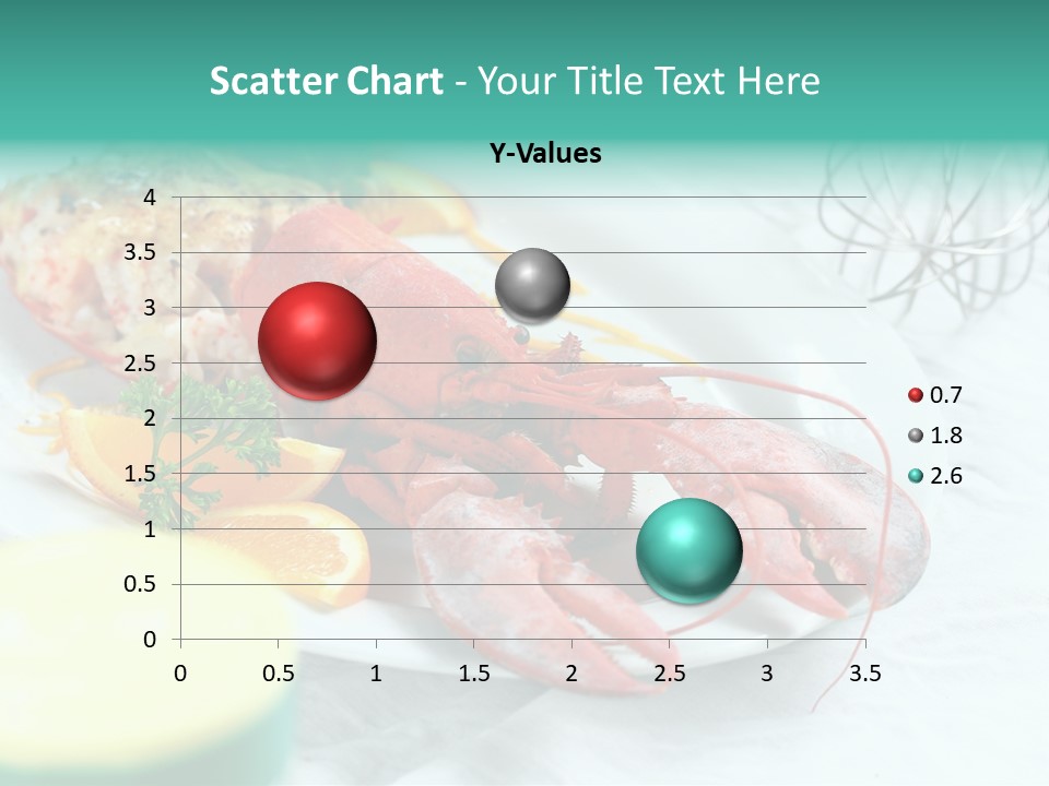 Expensive Dish Plate PowerPoint Template
