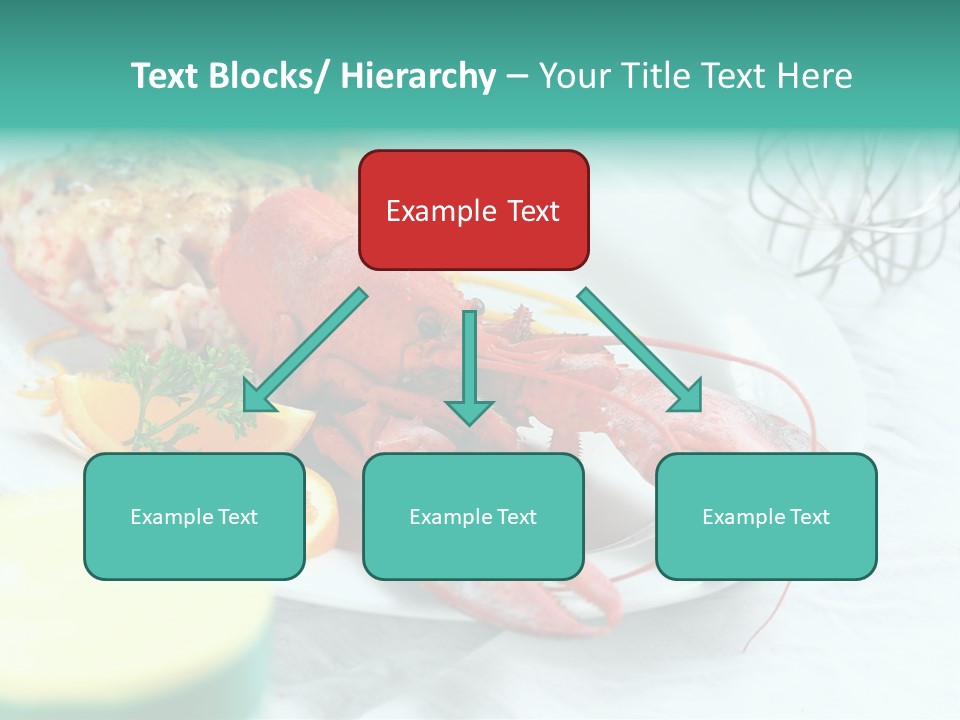 Expensive Dish Plate PowerPoint Template