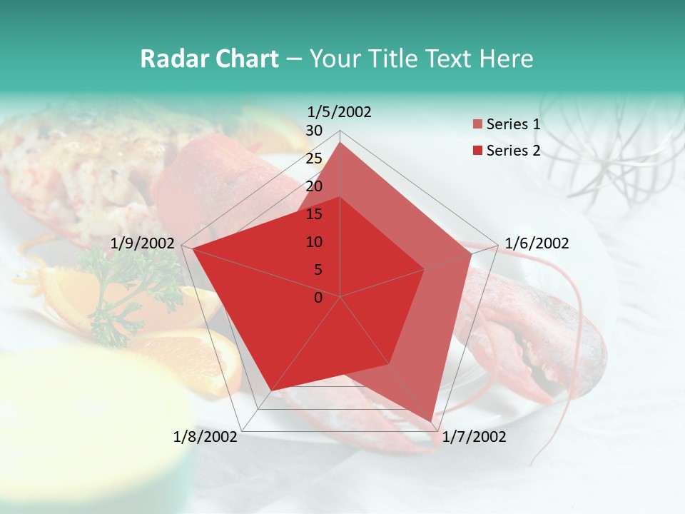 Expensive Dish Plate PowerPoint Template