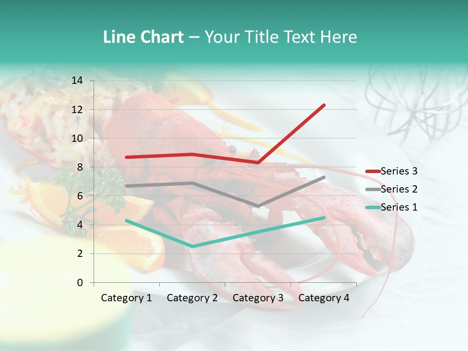 Expensive Dish Plate PowerPoint Template