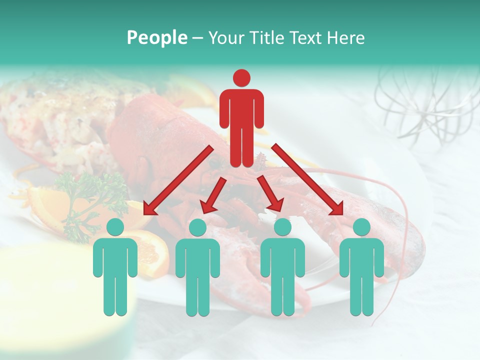 Expensive Dish Plate PowerPoint Template
