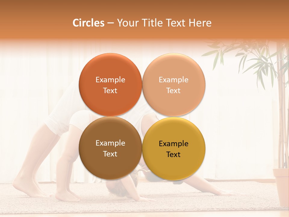 Lifestyle Healthy Happiness PowerPoint Template