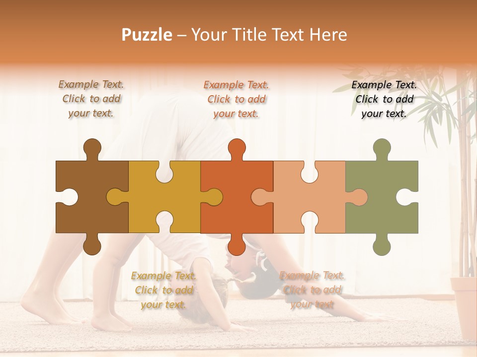 Lifestyle Healthy Happiness PowerPoint Template