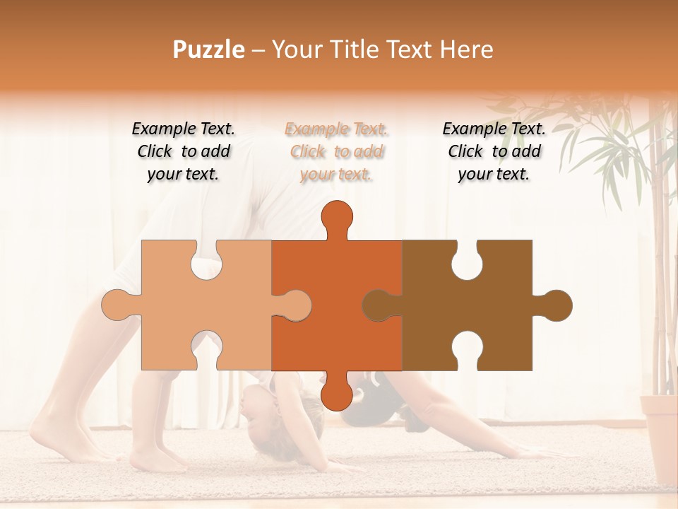 Lifestyle Healthy Happiness PowerPoint Template