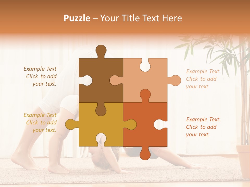 Lifestyle Healthy Happiness PowerPoint Template