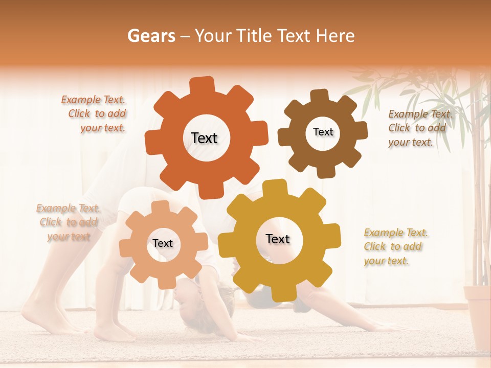 Lifestyle Healthy Happiness PowerPoint Template