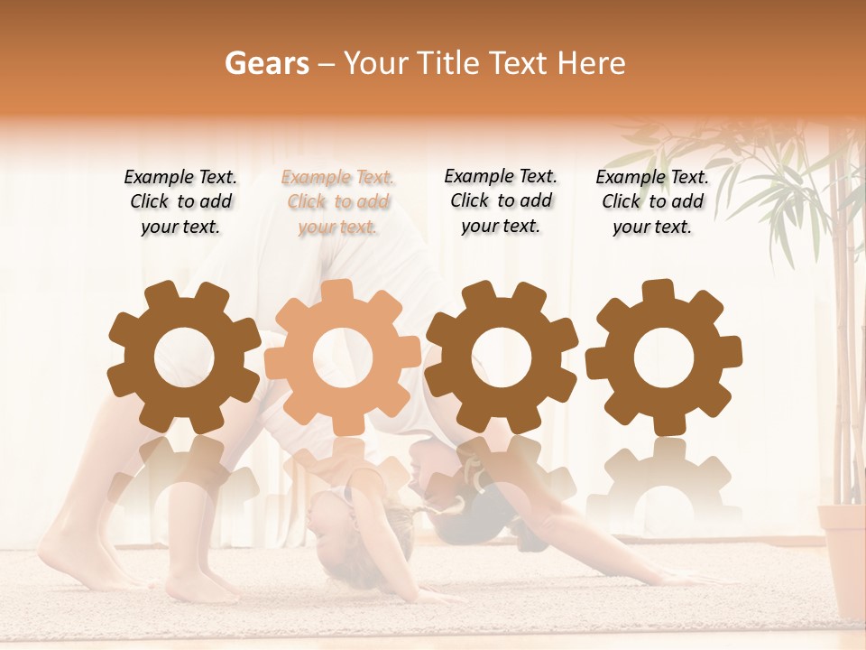 Lifestyle Healthy Happiness PowerPoint Template