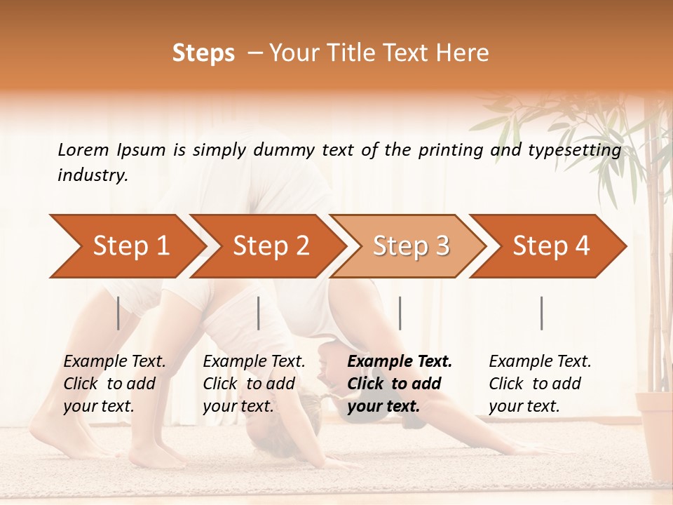 Lifestyle Healthy Happiness PowerPoint Template