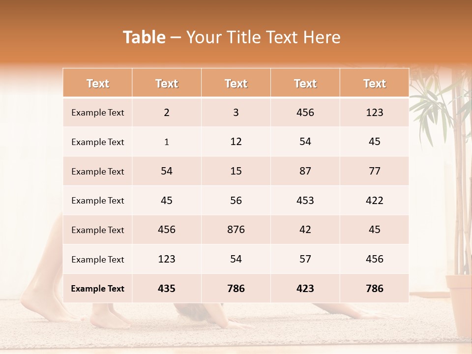 Lifestyle Healthy Happiness PowerPoint Template