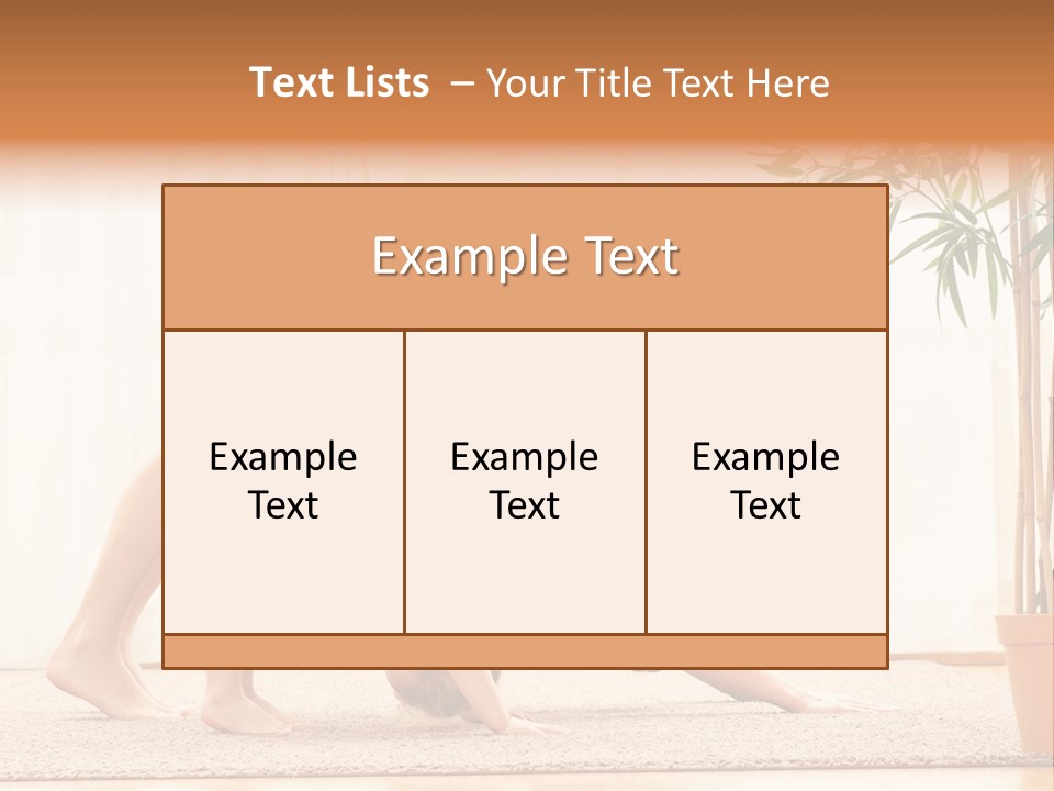 Lifestyle Healthy Happiness PowerPoint Template