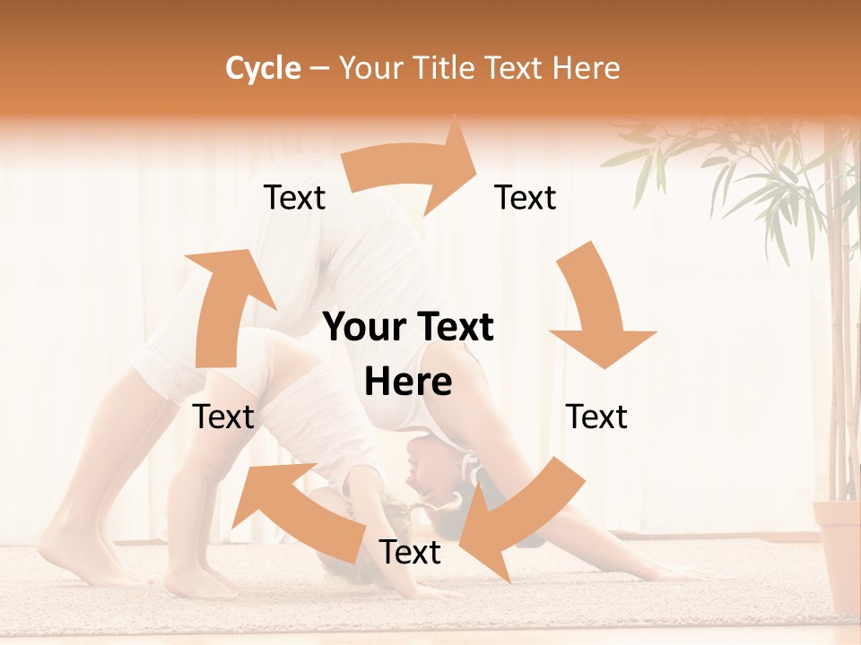 Lifestyle Healthy Happiness PowerPoint Template