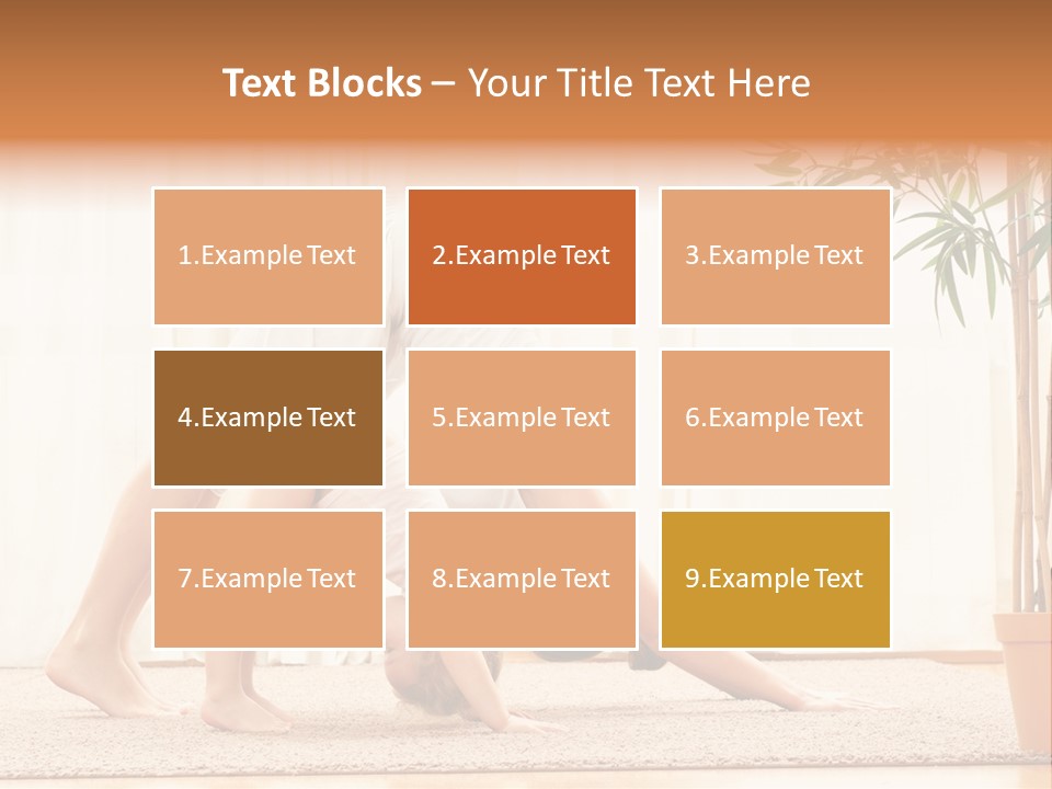 Lifestyle Healthy Happiness PowerPoint Template