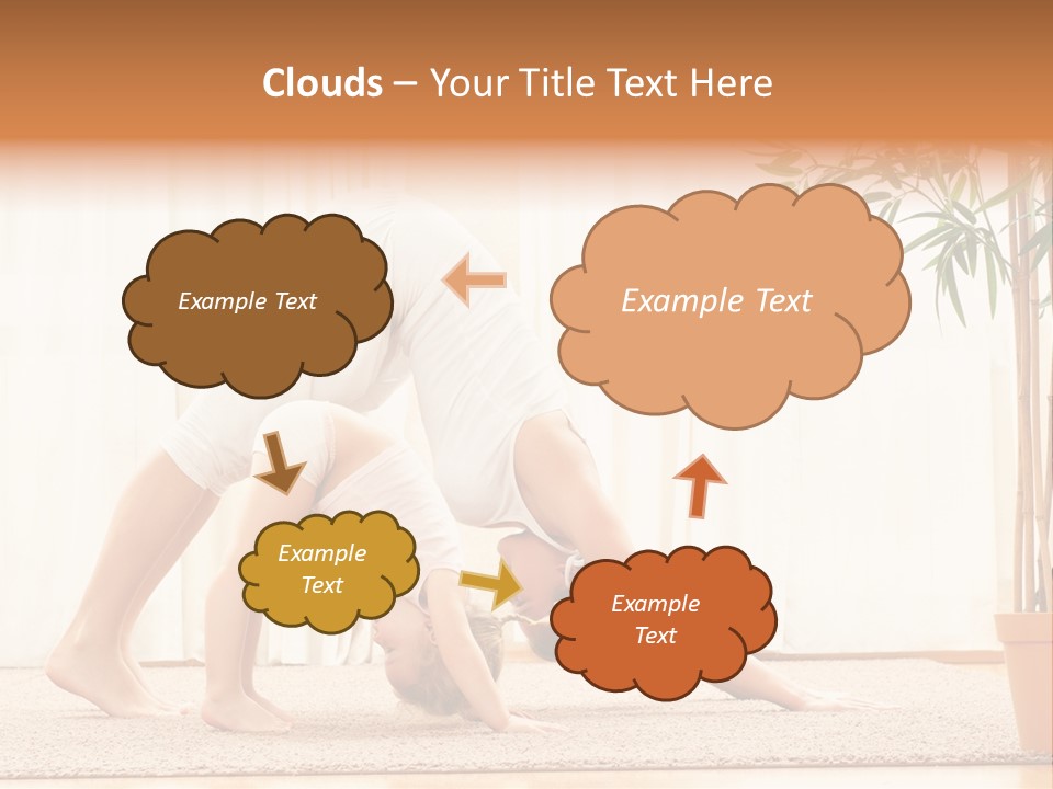 Lifestyle Healthy Happiness PowerPoint Template