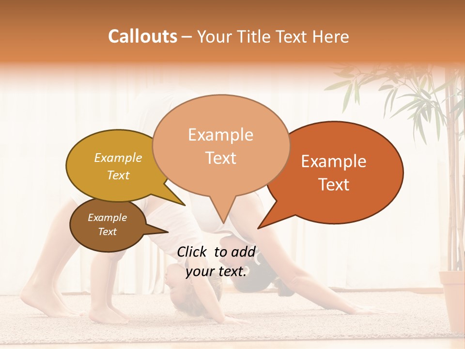 Lifestyle Healthy Happiness PowerPoint Template