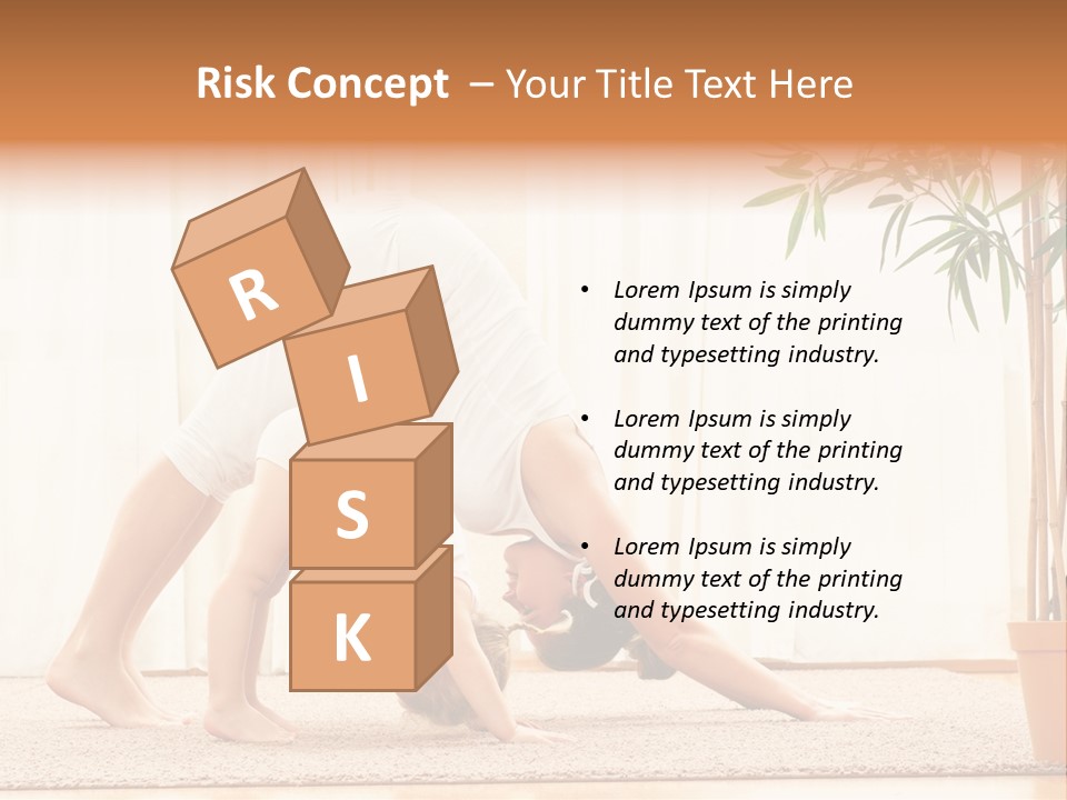 Lifestyle Healthy Happiness PowerPoint Template