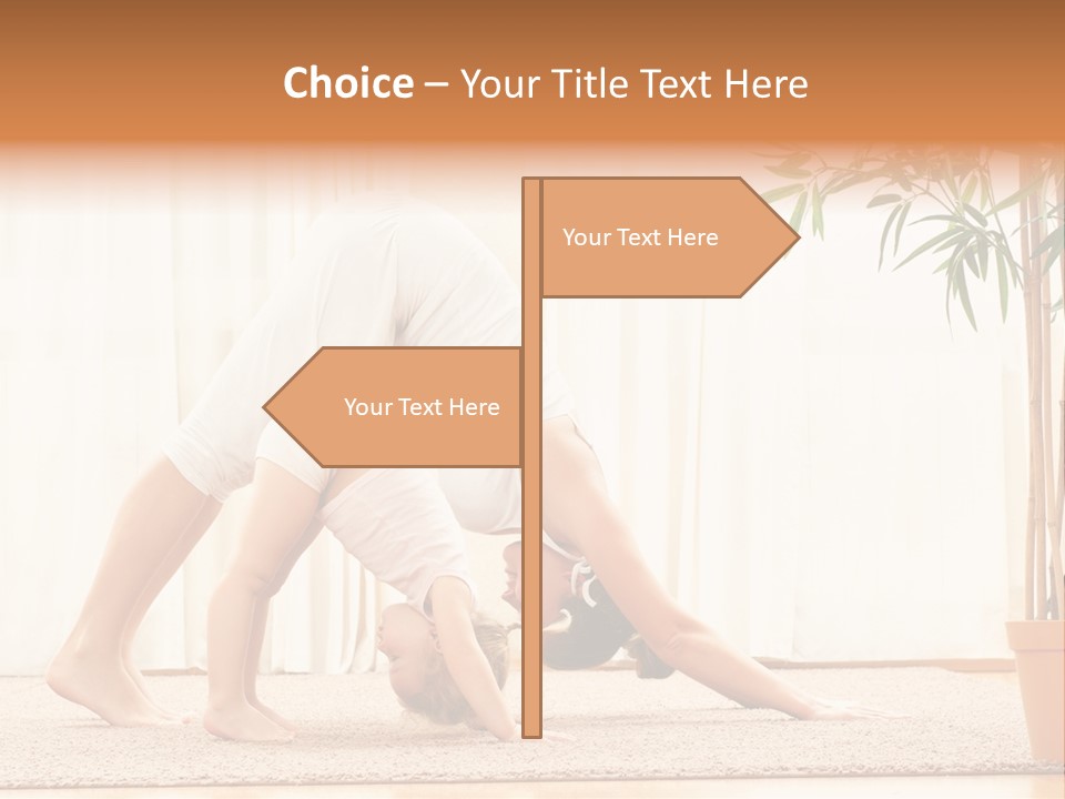 Lifestyle Healthy Happiness PowerPoint Template