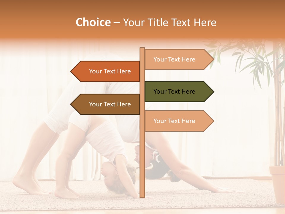 Lifestyle Healthy Happiness PowerPoint Template