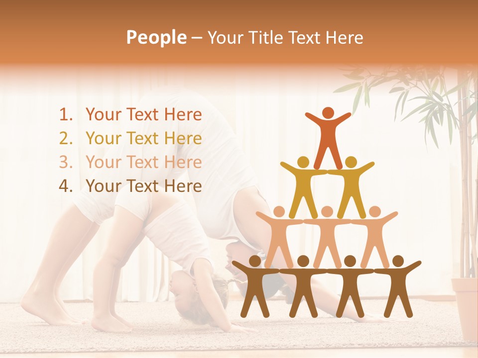 Lifestyle Healthy Happiness PowerPoint Template