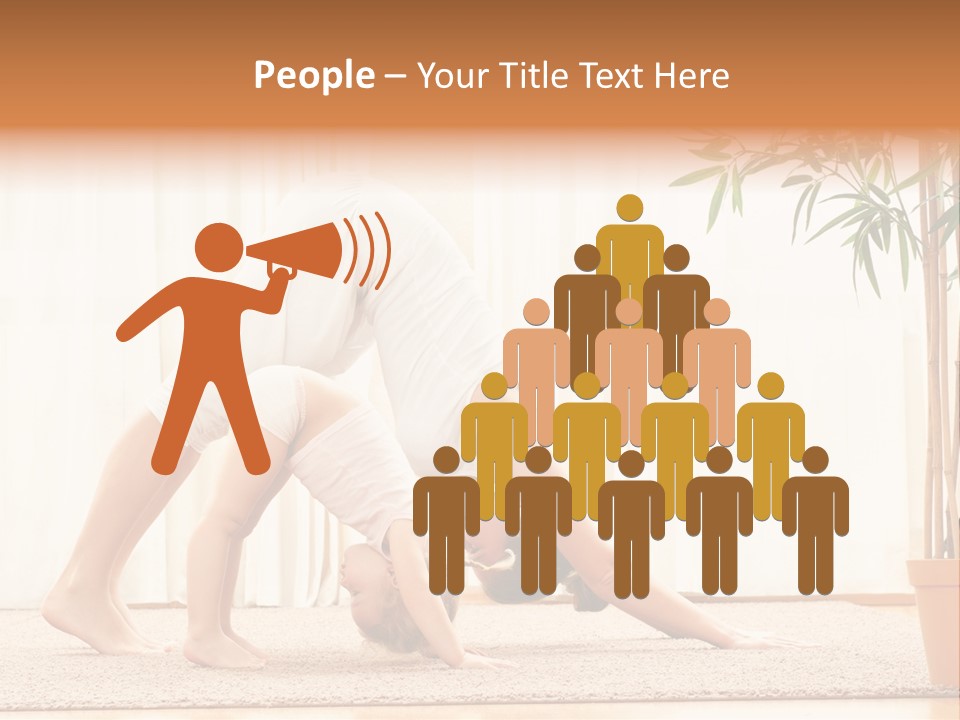 Lifestyle Healthy Happiness PowerPoint Template