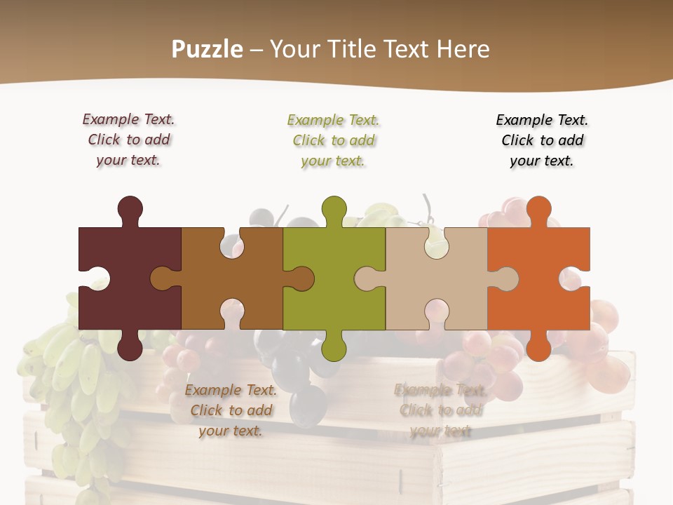 Organic Crate Ripe PowerPoint Template