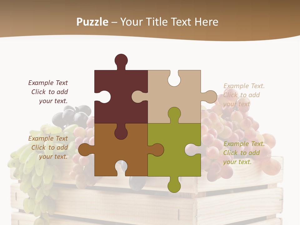 Organic Crate Ripe PowerPoint Template