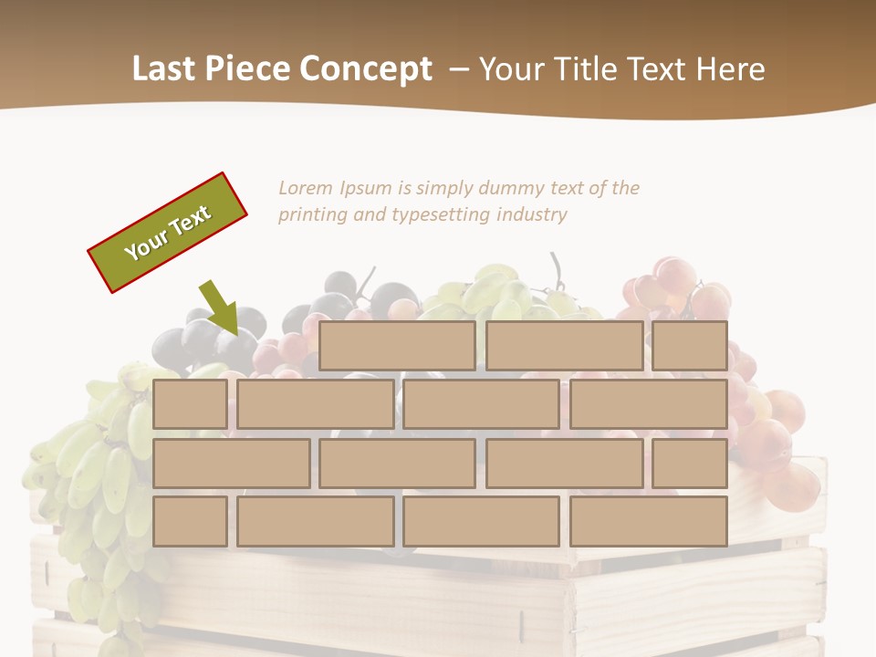 Organic Crate Ripe PowerPoint Template