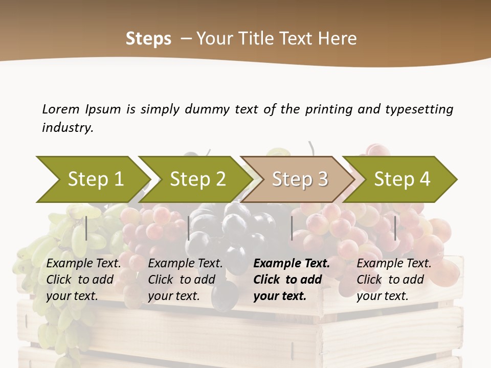 Organic Crate Ripe PowerPoint Template