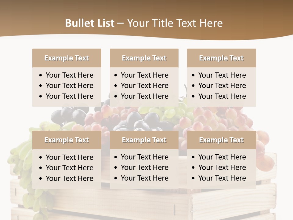Organic Crate Ripe PowerPoint Template
