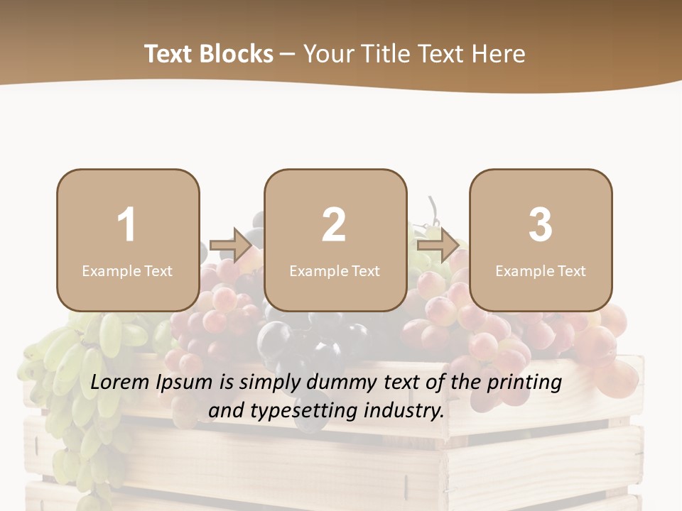 Organic Crate Ripe PowerPoint Template