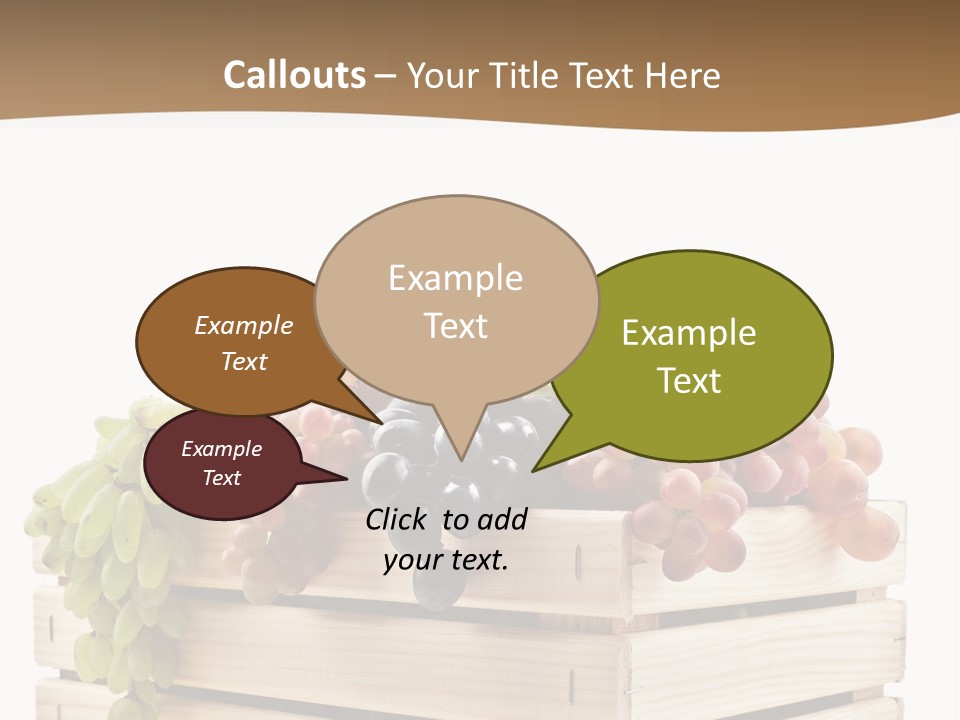 Organic Crate Ripe PowerPoint Template