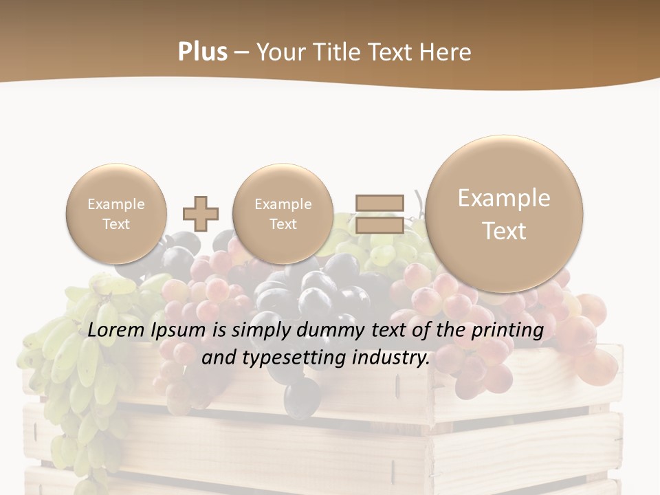 Organic Crate Ripe PowerPoint Template