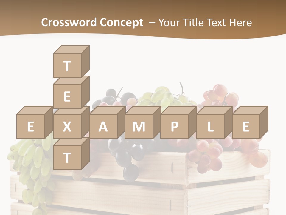 Organic Crate Ripe PowerPoint Template