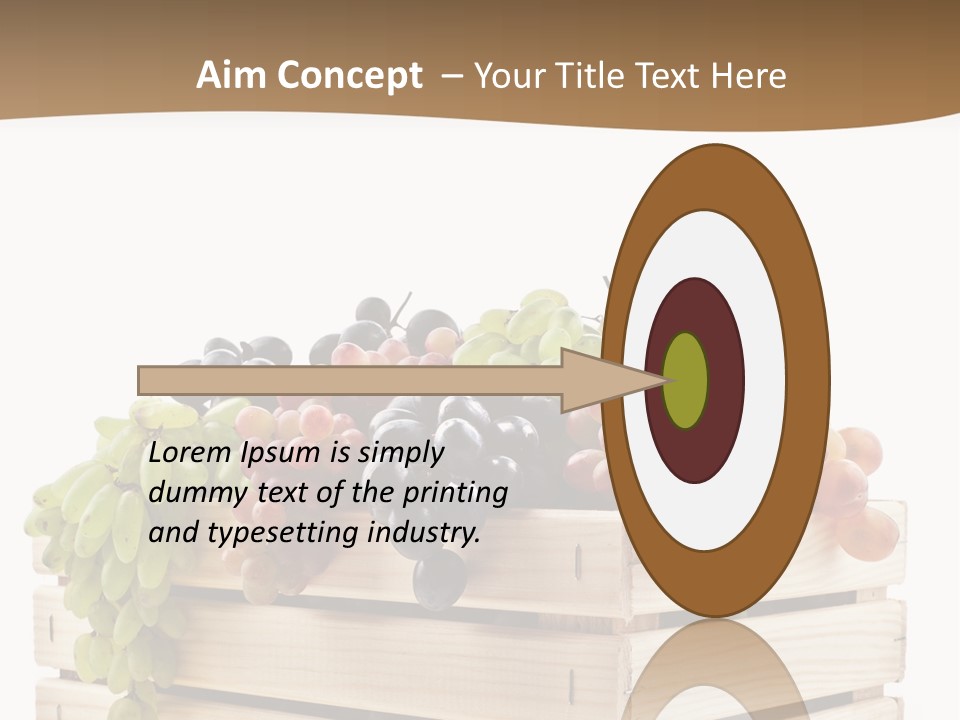 Organic Crate Ripe PowerPoint Template