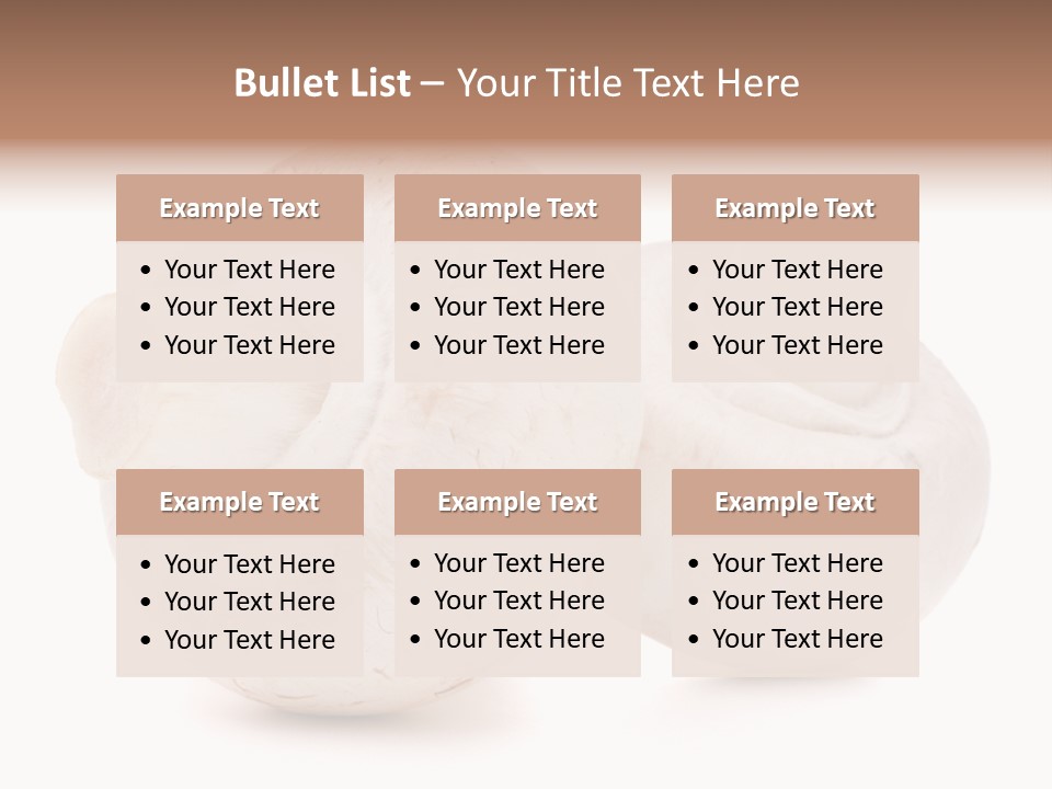 Tasty Nobody Color PowerPoint Template