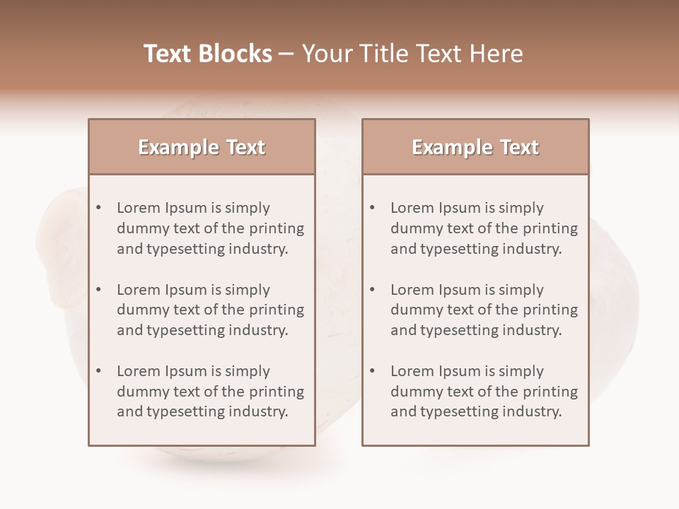 Tasty Nobody Color PowerPoint Template
