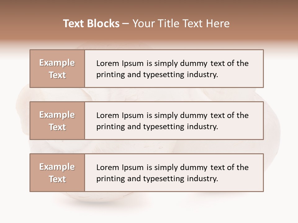 Tasty Nobody Color PowerPoint Template