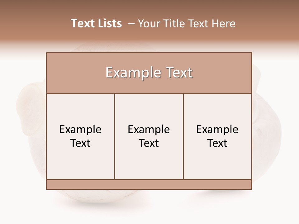 Tasty Nobody Color PowerPoint Template