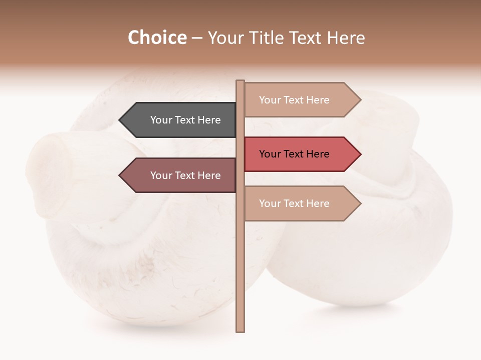 Tasty Nobody Color PowerPoint Template