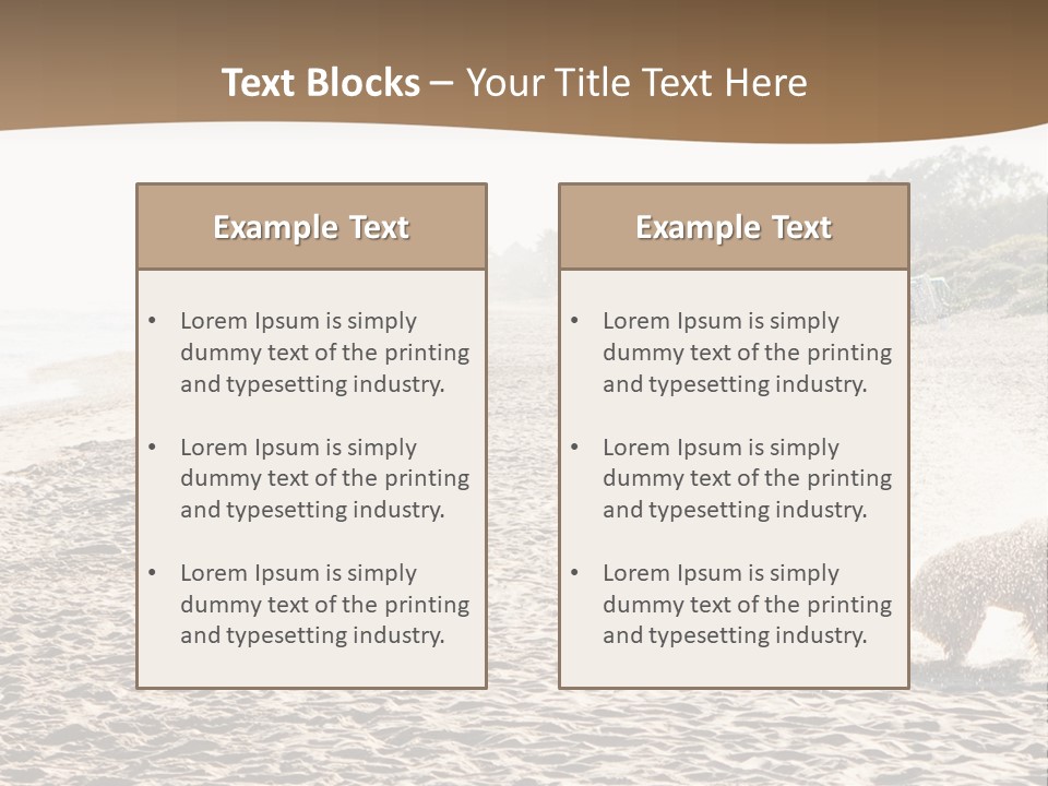 Escapism Best Healthy PowerPoint Template
