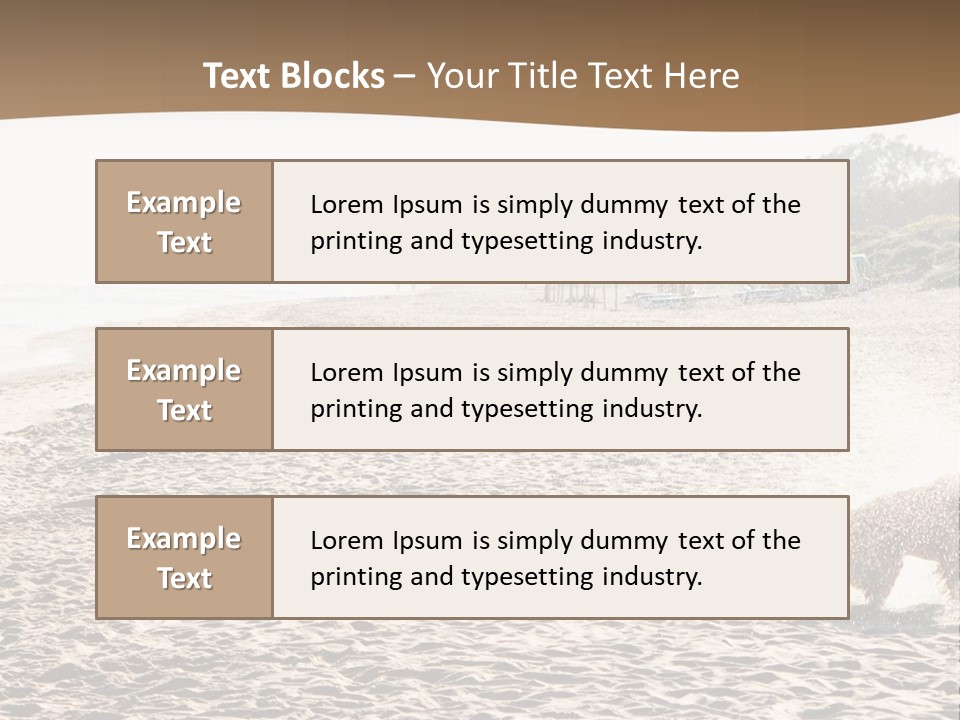 Escapism Best Healthy PowerPoint Template
