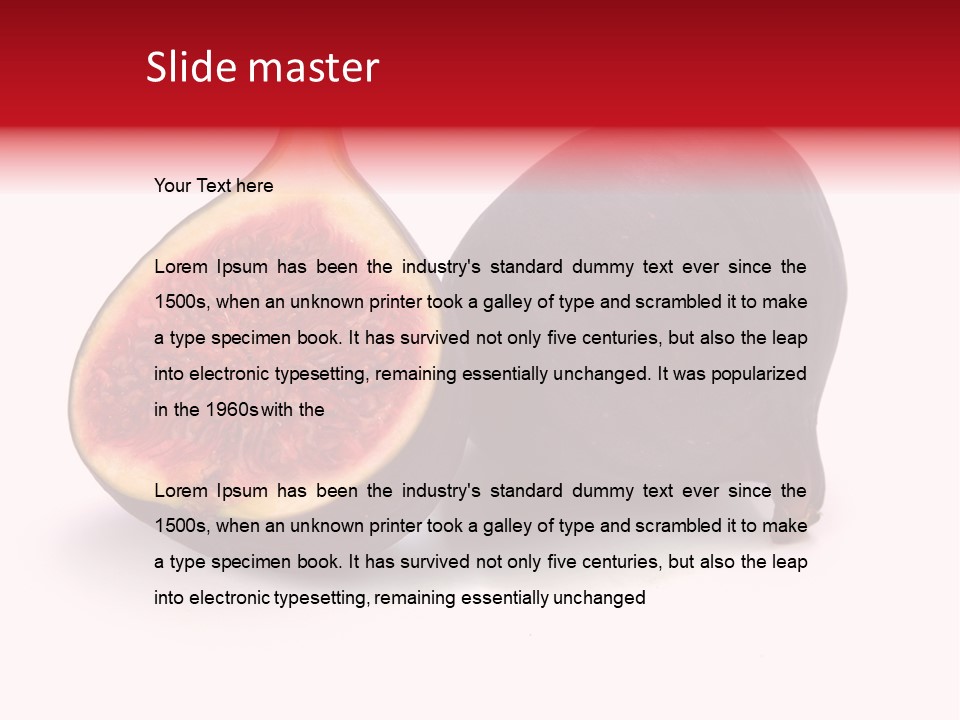 Slice Food Diet PowerPoint Template