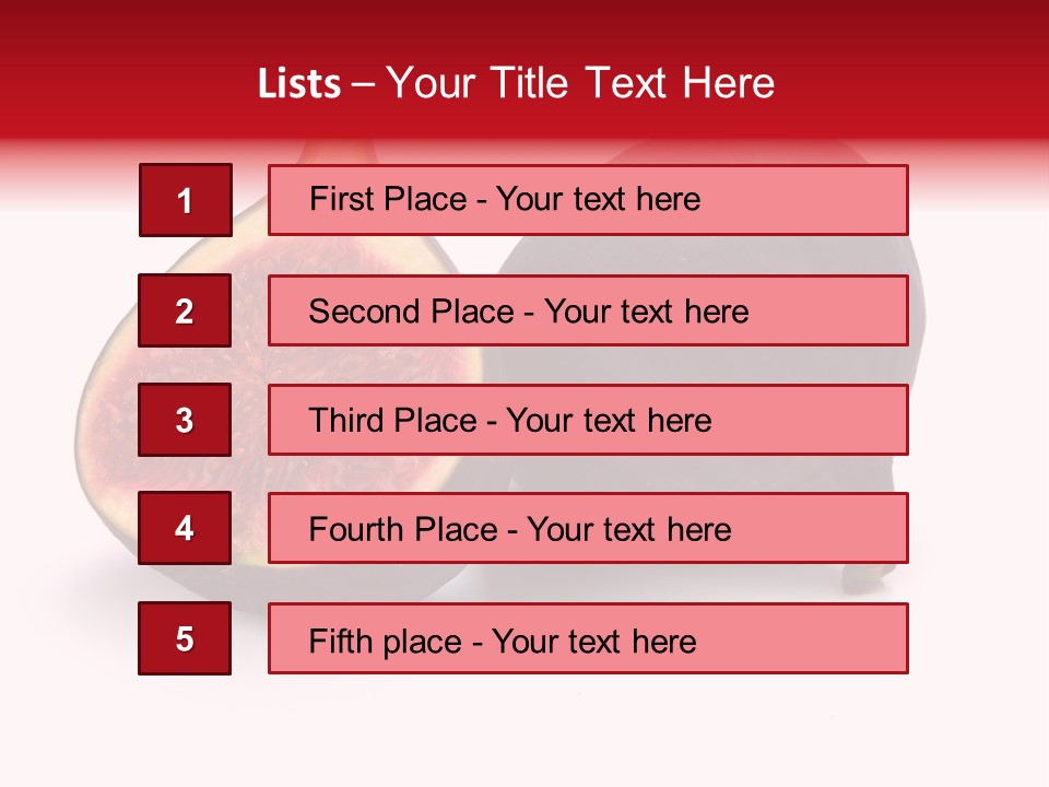 Slice Food Diet PowerPoint Template