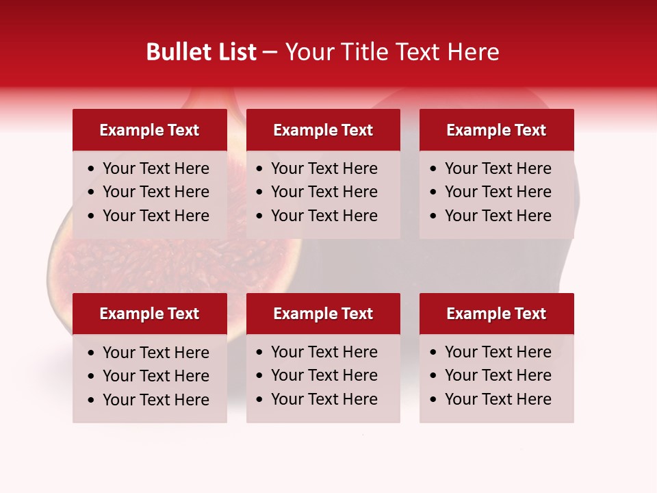 Slice Food Diet PowerPoint Template