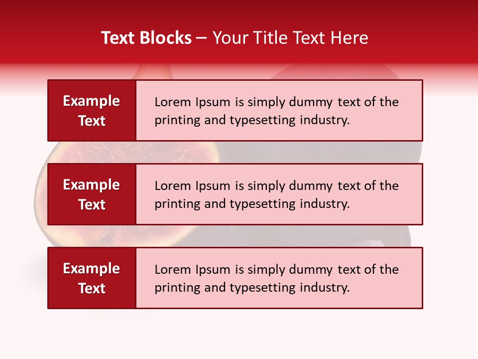 Slice Food Diet PowerPoint Template