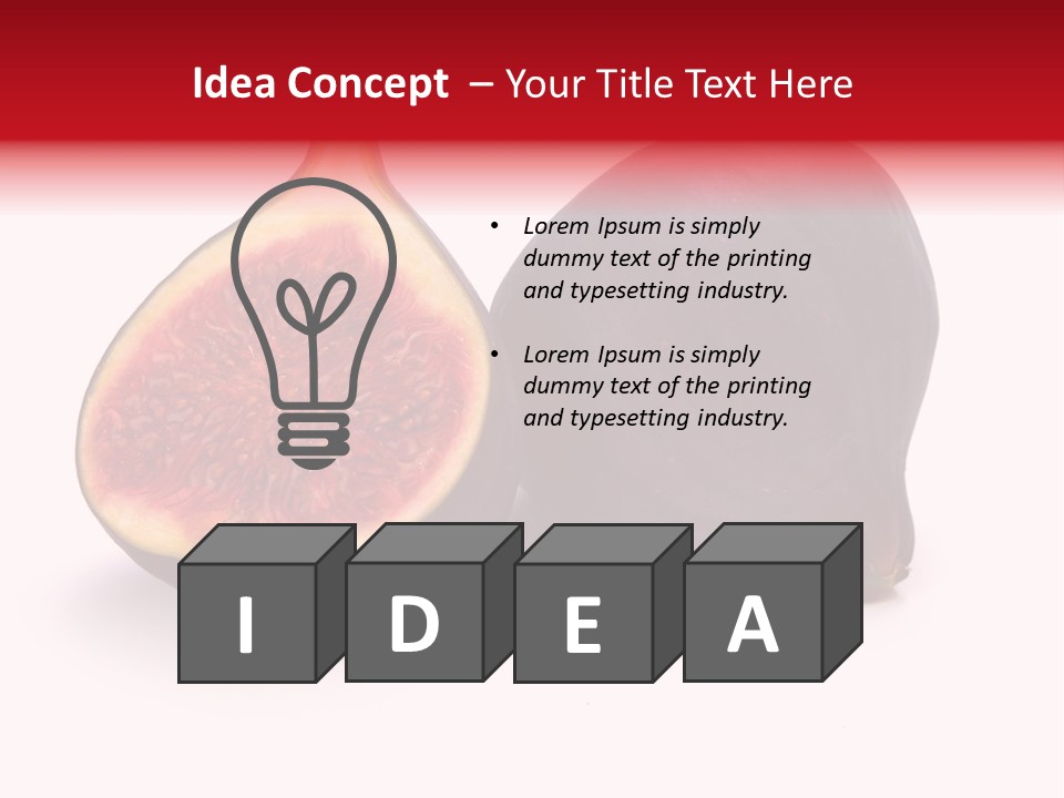 Slice Food Diet PowerPoint Template