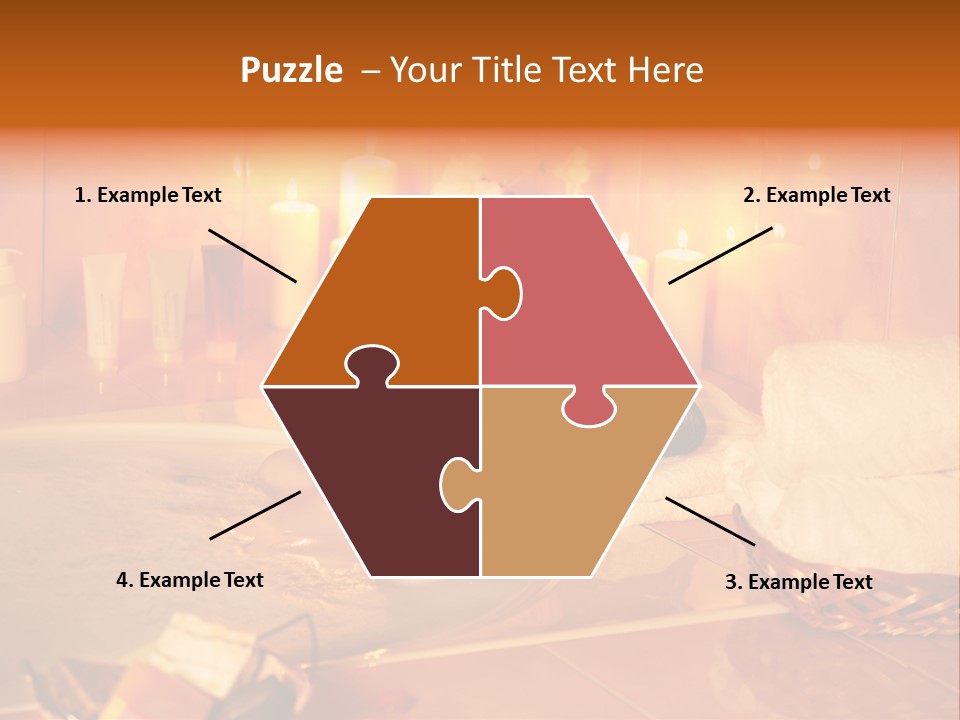 Hot Tub Bathhouse Beauty PowerPoint Template