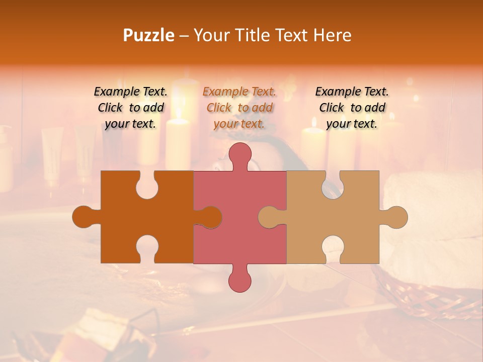 Hot Tub Bathhouse Beauty PowerPoint Template