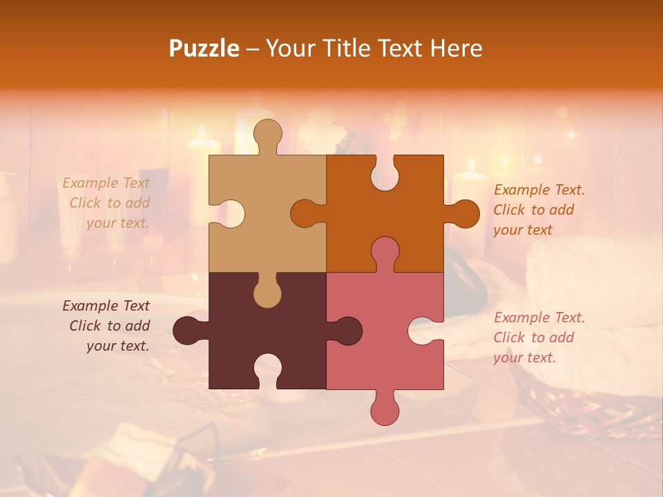 Hot Tub Bathhouse Beauty PowerPoint Template